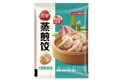 San Quan Steamed Fried Dumpling Onion Pork 三全蒸煎饺猪肉大葱 1kg（VIP会员价：RM15.90）